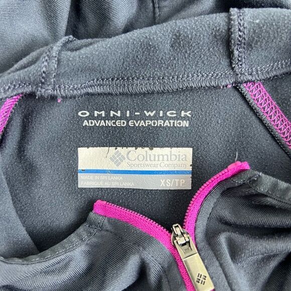 Columbia Womens Full Zip Hooded Long Sleeve Jacket Pockets Gray Size XSmall - Picture 7 of 11